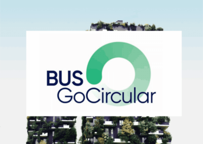 BUS-GoCircularStimulate demand for sustainable energy skills with circularity as a driver and multifunctional green use of roofs, façades and interior elements as focus